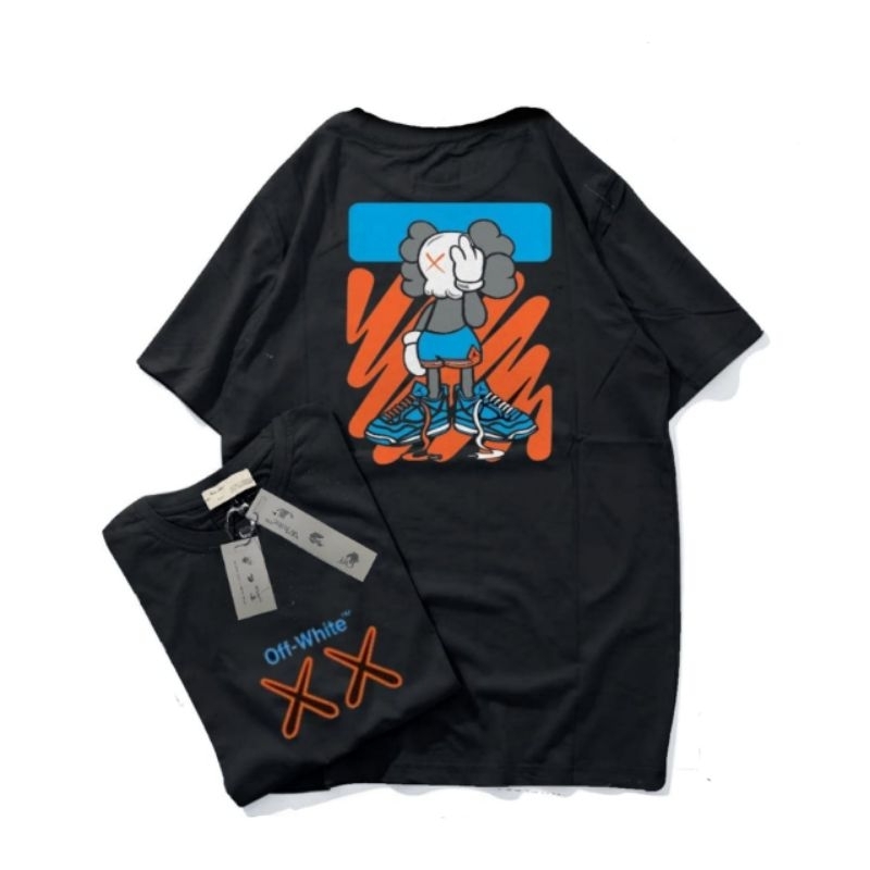 KAOS T-SHIRT OFF-WHITE ORIGINAL / KAOS DISTRO