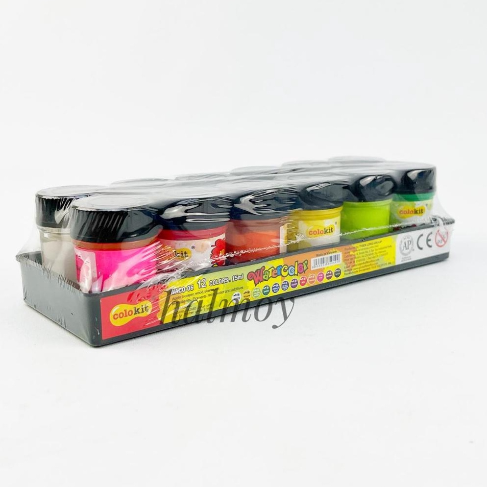 

KODE G67K CAT AIR BOTOL WATER COLOR WACO 5 15 ML 12 WARNA