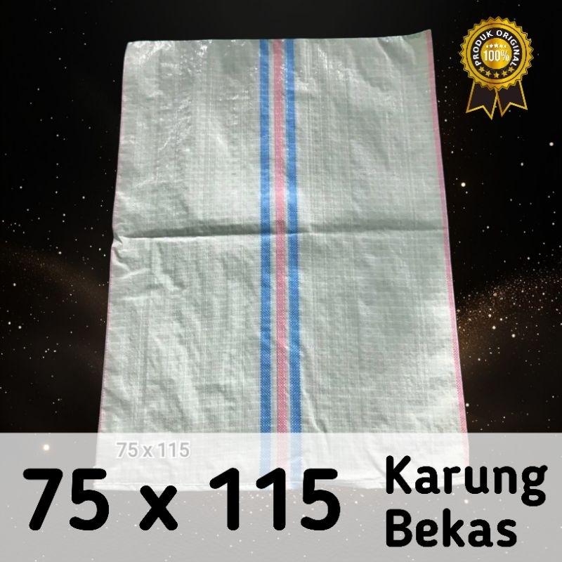 karung plastik Bekas uk 75x115 Bekas