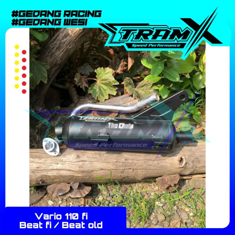 Knalpot Vario 110Fi Beat Scoopy Fullset PNP Standar Racing PNP Suara Ngebass Adem