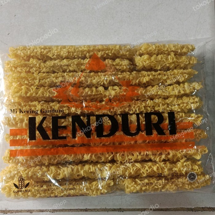 

Mie Kenduri (isi 10 keping panjang)650 gr