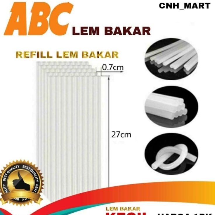 

Ready Stock Isi Lem Tembak Panjang 27 CM lem Bakar ABC 27 CM Buat Mesin Glue Kecil Harga 1PAK