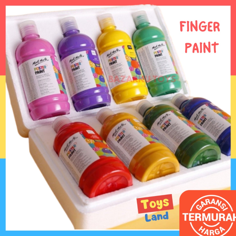 

KODE F95V Finger Paint Washable Poster Paint 5ML Cat Poster Mont Marte Washable Paint Cat Gouache Mainan Mewarnai Anak Mainan Cat Anak Mainan Montessori Perlengkapan Cat Air Anak Washable Cat Akrilik Cat Acrylic