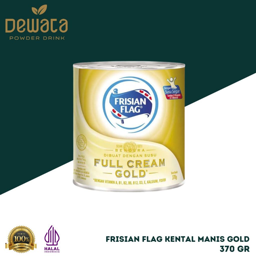 

Frisian Flag Kental Manis Gold 370 gr