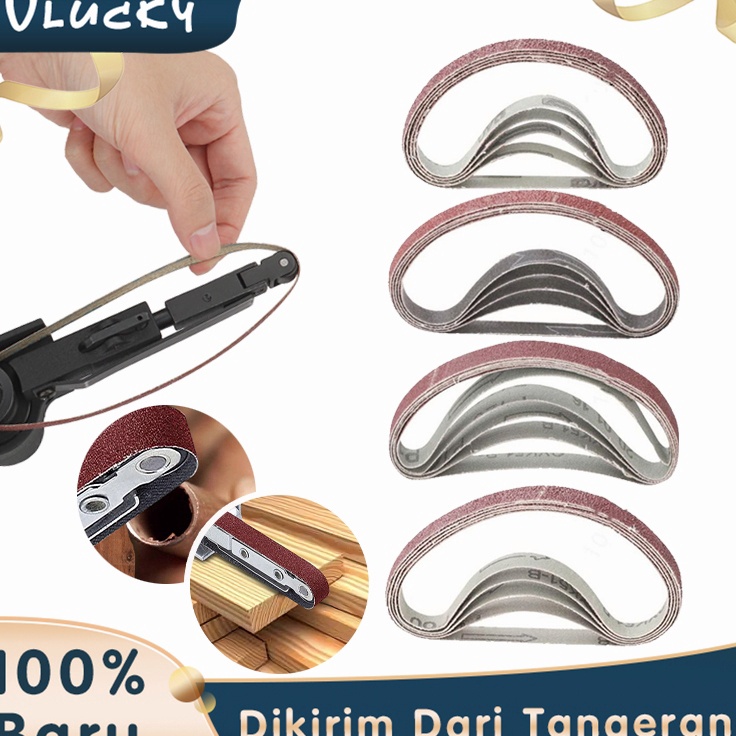 Isi 1 Amplas Belt 1x33mm Sander Angin Amplas Belt Sander Grit 1218244
