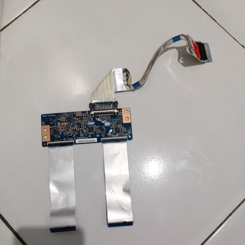 tcon ticon original LG 43LH511T 43LJ510T lengkap lvds nya