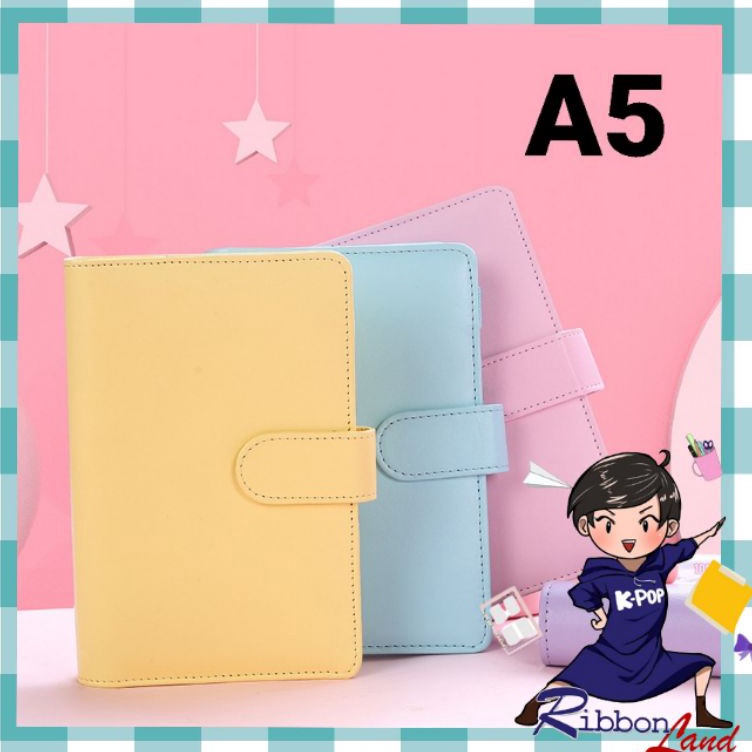 

Best A5 Binder Kulit PU 6 Ring Silver