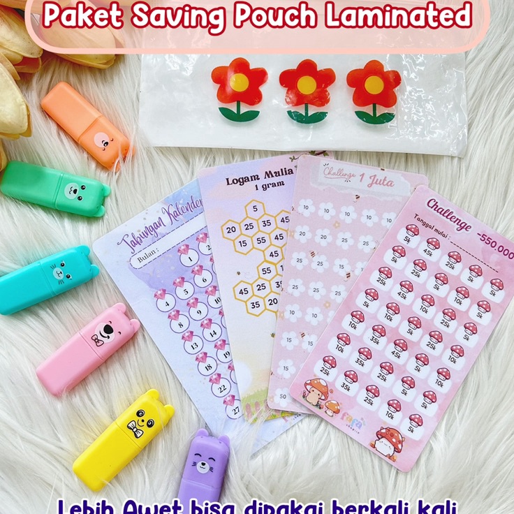 

Saving Pouch laminated