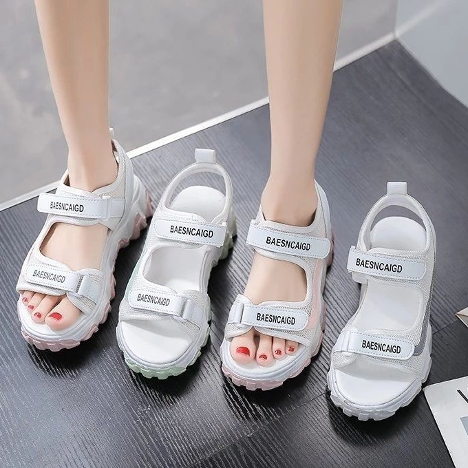 Sandal Gunung Wanita | Sandal Tali Korea | Sendal Impor Wanita Terbaru