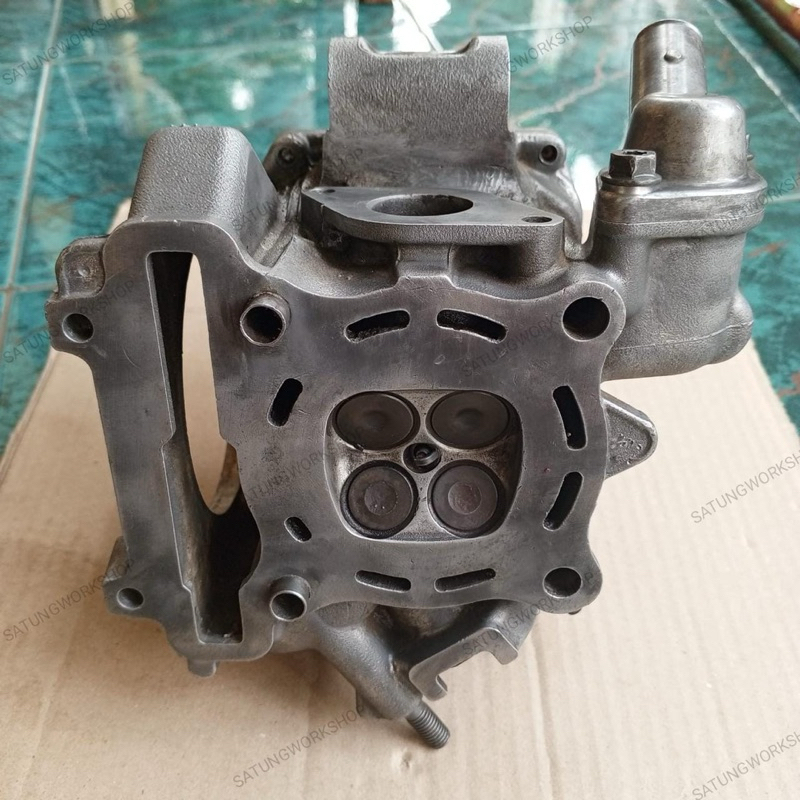 Blok head blok cylinder head isian yamaha mx new 135 / vixion old 3C1 Original