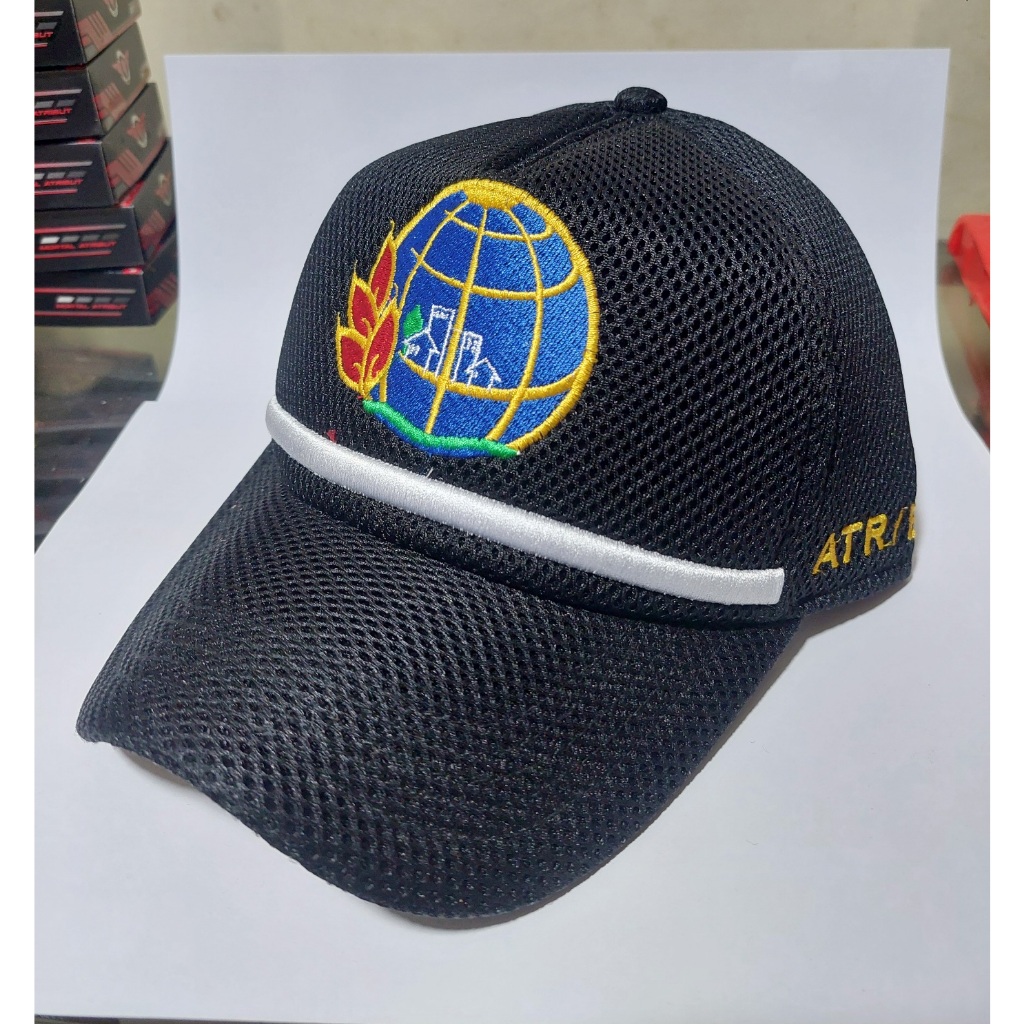 Topi atrbpn jala mess all size / Topi atr-bpn golongan 2,3