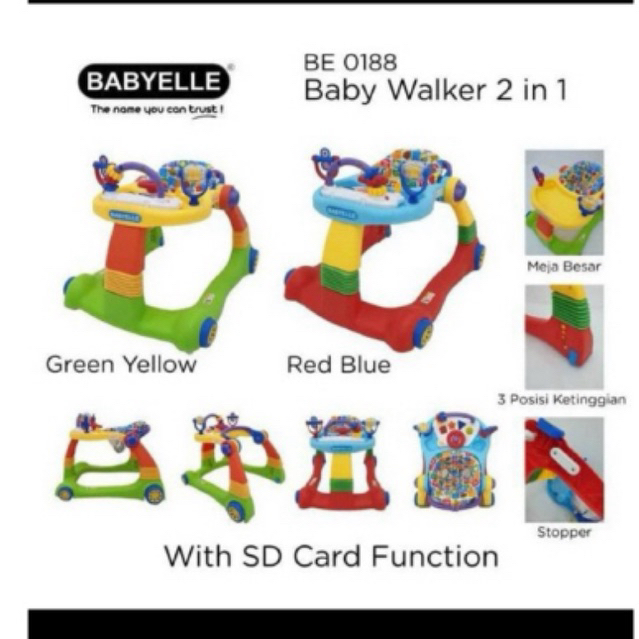 babyelle walker preloved