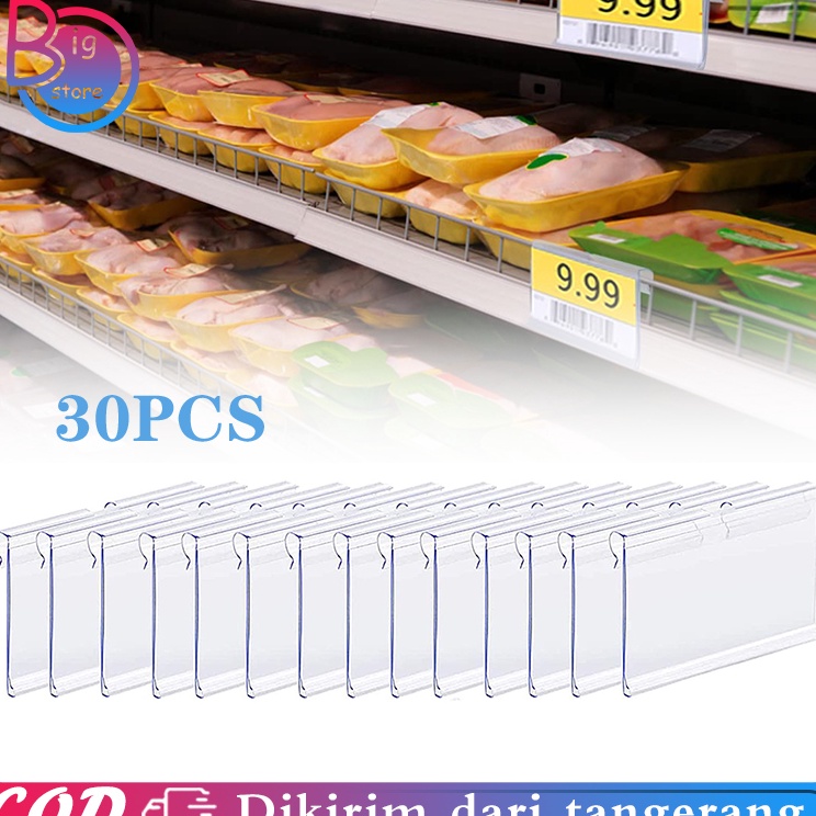 

Label Harga Mika 3pcs Price Tag Holder Akrilik Label Harga Akrilik Transparent Price Tag Label Holder