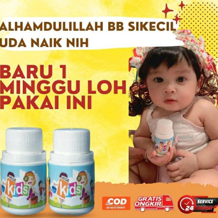 VegeKidsReadyMinyak ikan Penambah Nafsu Makan Sikecil
