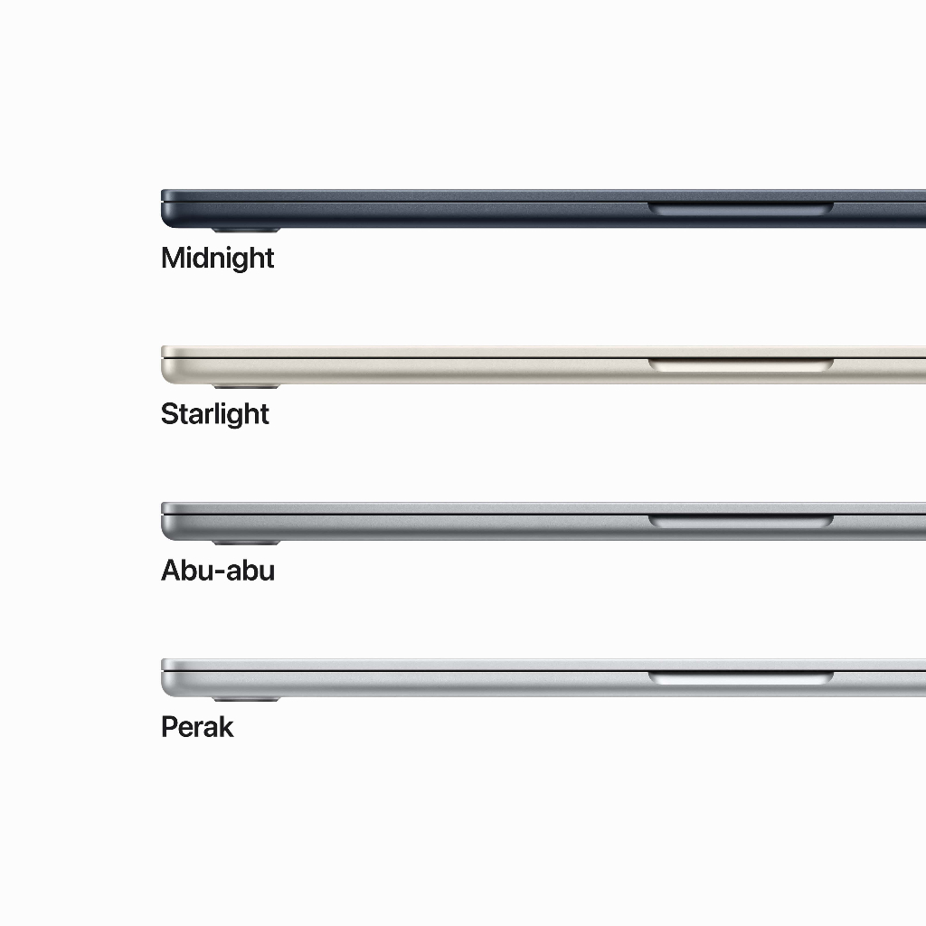 Apple Macbook Air (15 inci, M2, 2023) 512 GB