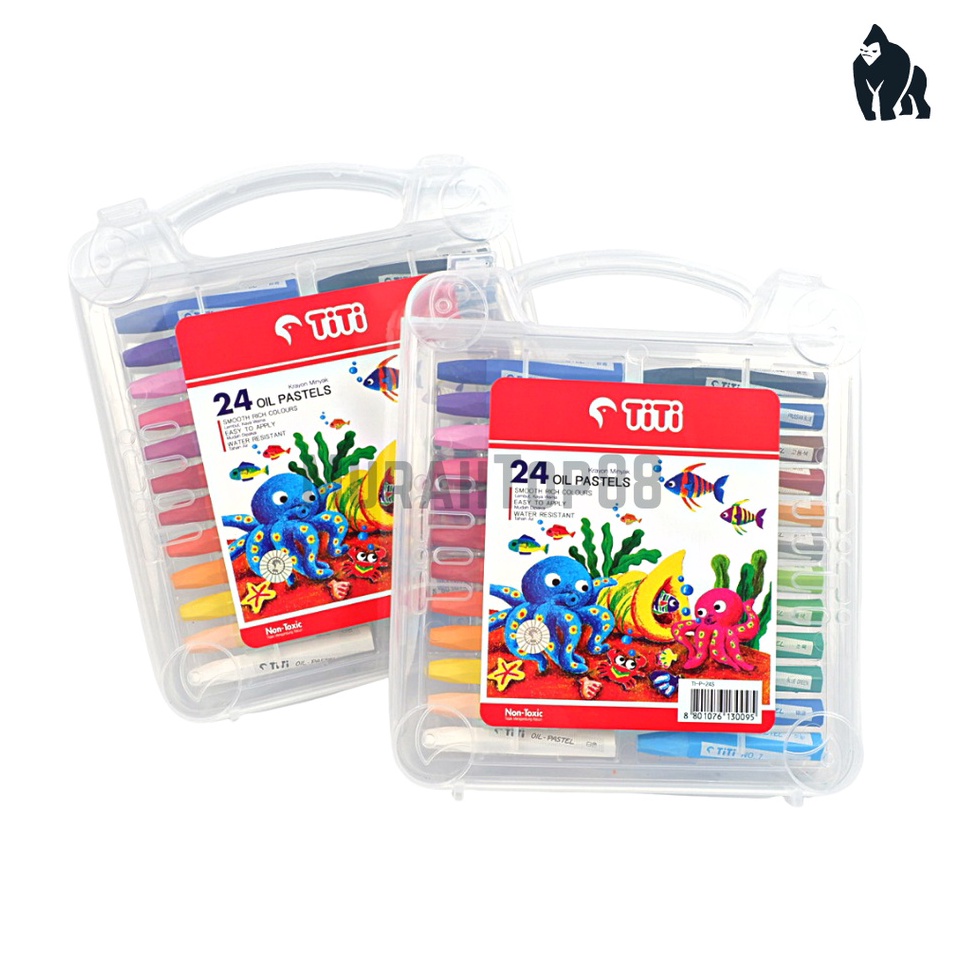 

Sentuhan Personal Crayon Titi 24 Warna Oil Pastel Krayon Mewarnai 24 W HARGA PER SET