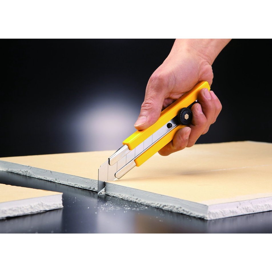 

Terupdate OLFA Pisau Cutter 25mm H1 Extra HeavyDuty Classic Rubber Grip Utility