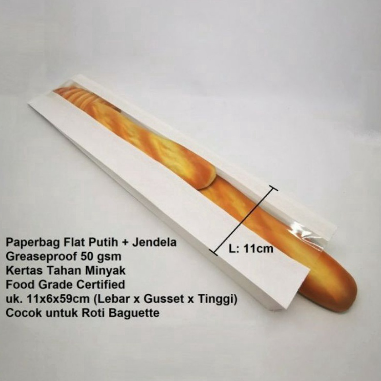 

Bayar Di Tempat Kantong Kes Putih Polos 11x6x59cm Jendela 4 cm 1 pak isi 1 pcs