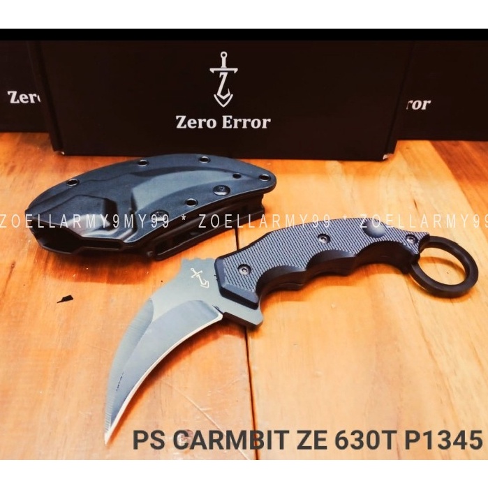 Tidak Diragukan Zerro Error Cerambit Kydex Karambit Survival Kit