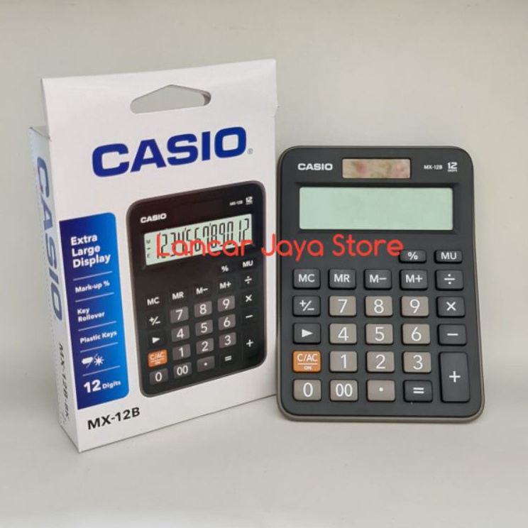 

Modern Kalkulator Casio MX12B Kalkulator Meja Casio MX12B Original 1 Casio