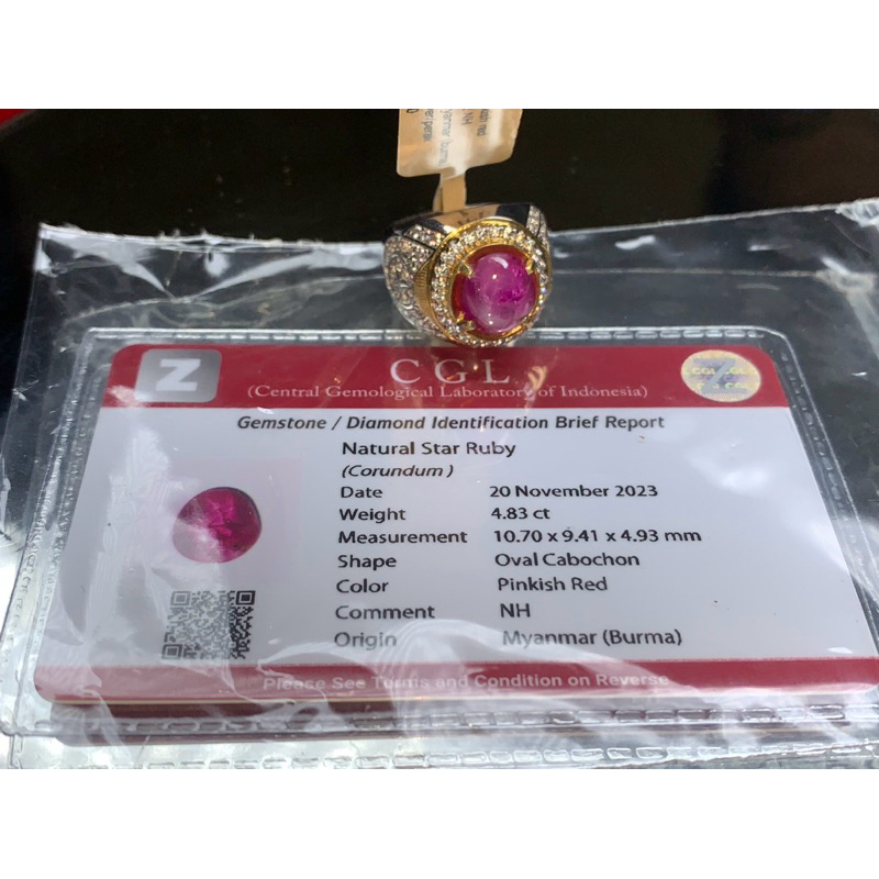 ruby burma nh star belang