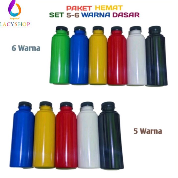 

Paket Hemat Set 56 Warna Cat Akrilik Serbaa Cocok Untuk StyrofoamKayuKanvas Kemasan 25ml