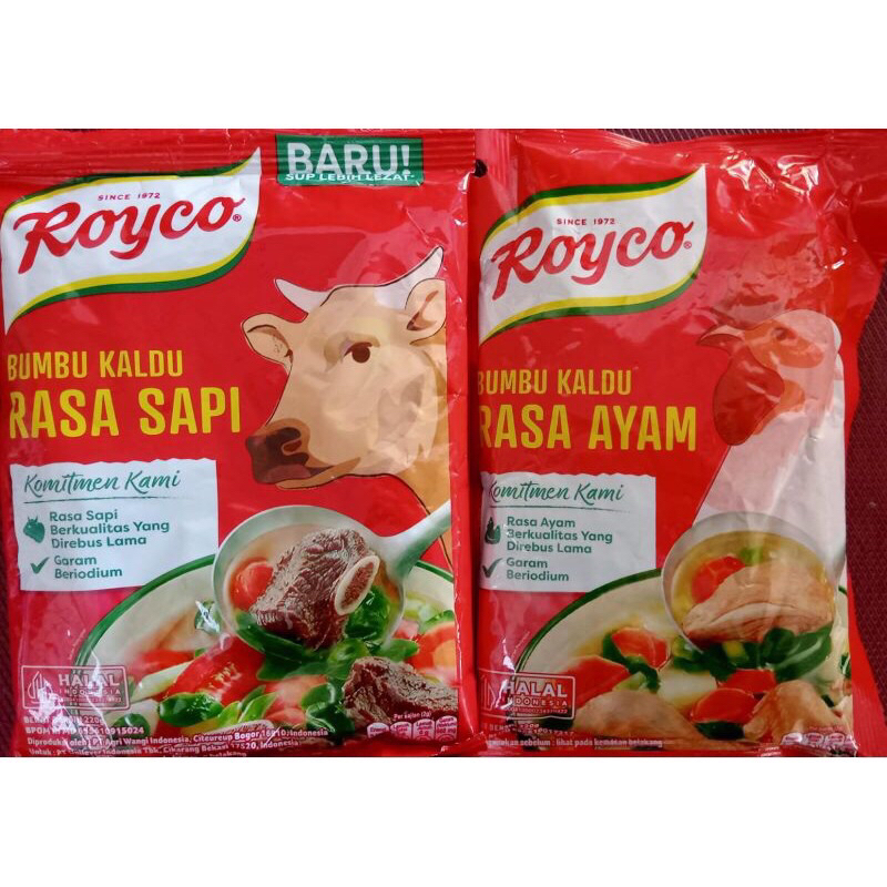 

Royco Bumbu Kaldu Sapi&Ayam 230gr