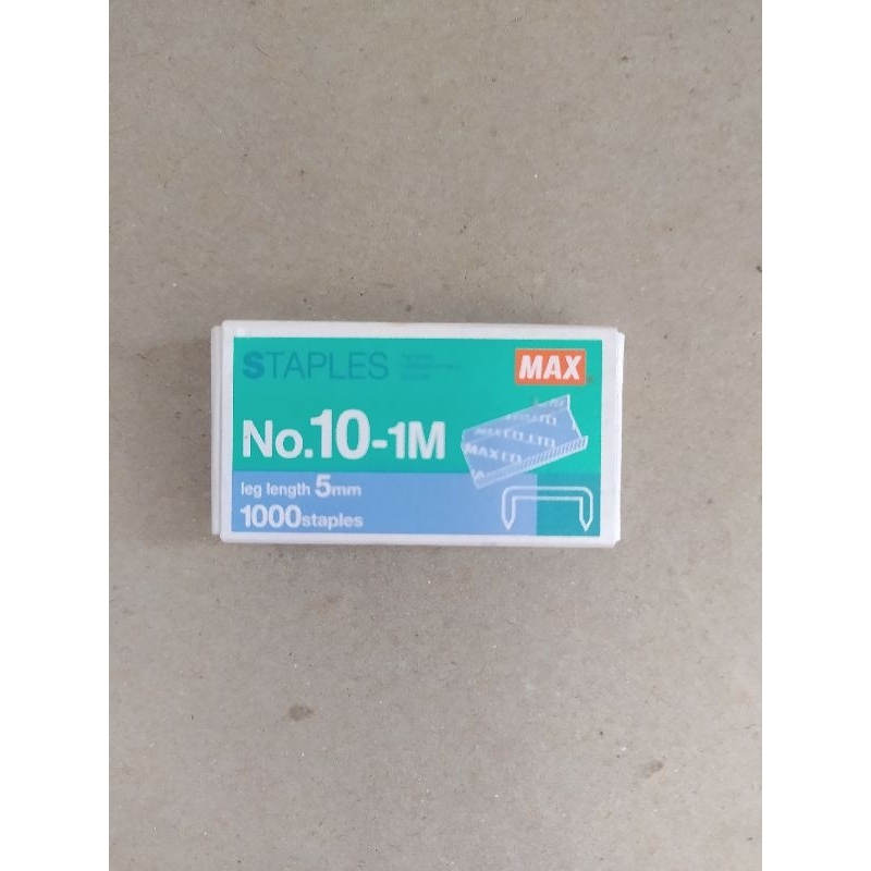 

Isi Staples Max No. 10