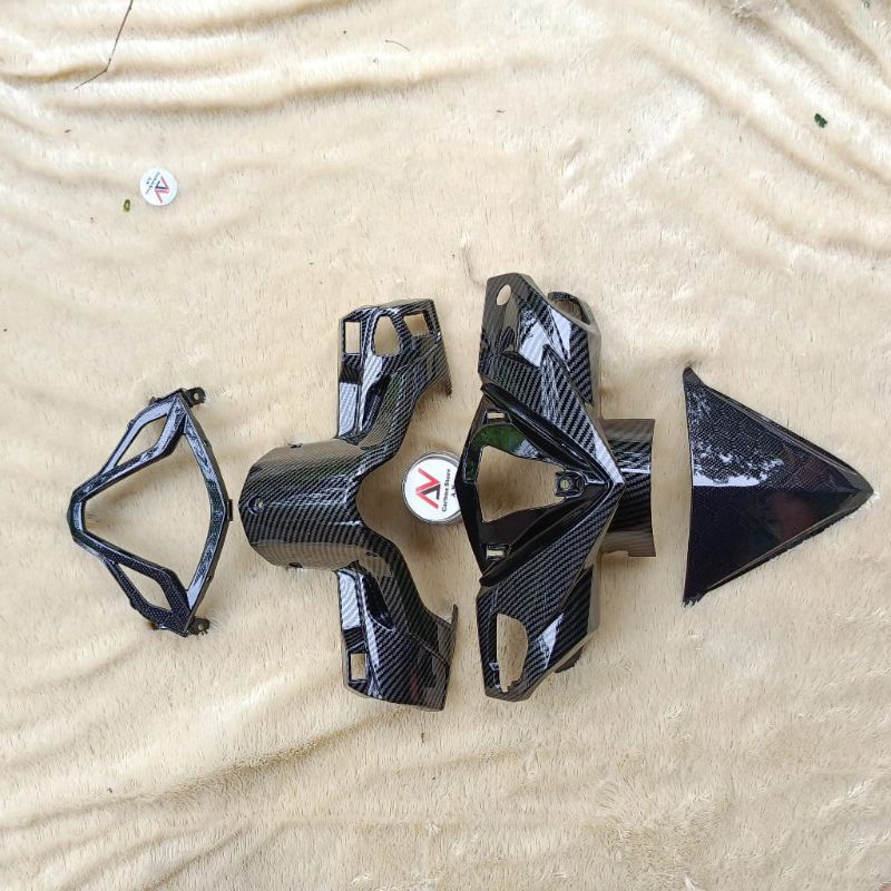 Paketan Batok Depan + Batok Belakang + Visor + List Speedometer Vario 125 PGM FI Lama Old KZR Full K