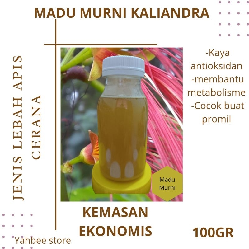 

MADU MURNI NEKTAR KALIANDRA 100GR
