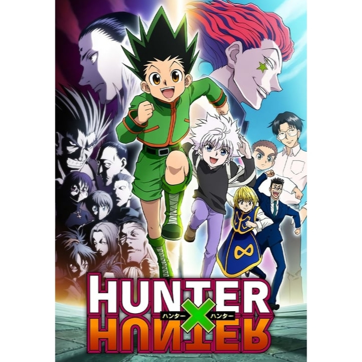 Dvd Anime Hunter x Hunter 2011 Dubbing Bahasa Indonesia