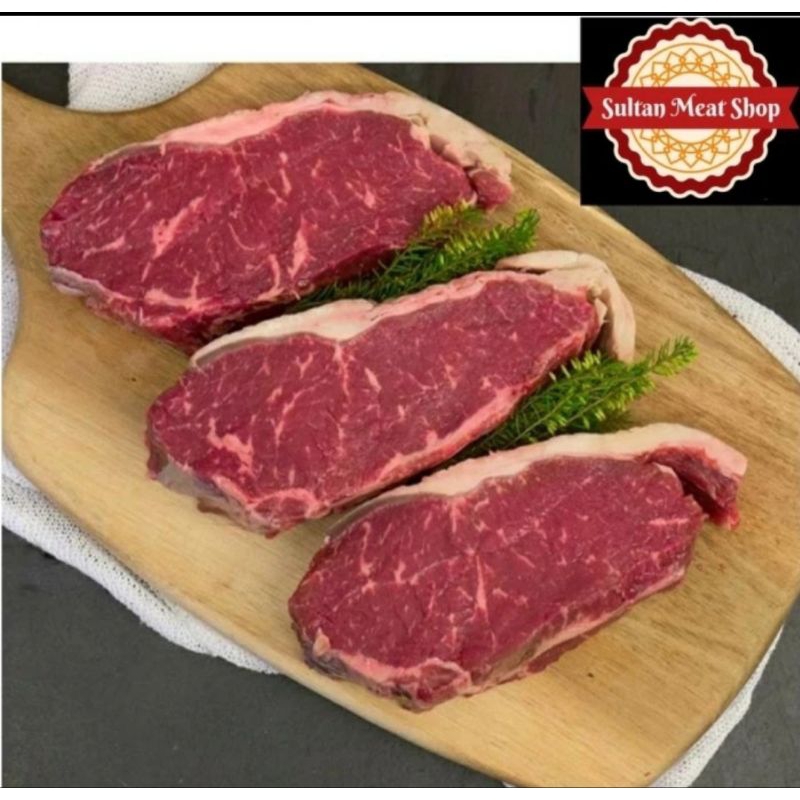 

Steak AUS Prime Sirloin Striploin Halal