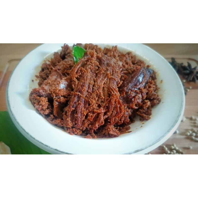 

Kikkake ❤️ Rendang Daging Sapi Asli Tanpa Micin dan Pengawet 150gr