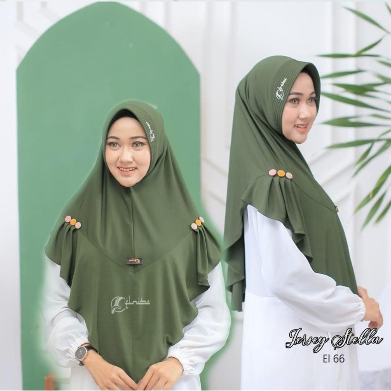 HIJAB ELNISA 66//HIJAB BLUSUKAN//HIJAB KEKINIAN//
