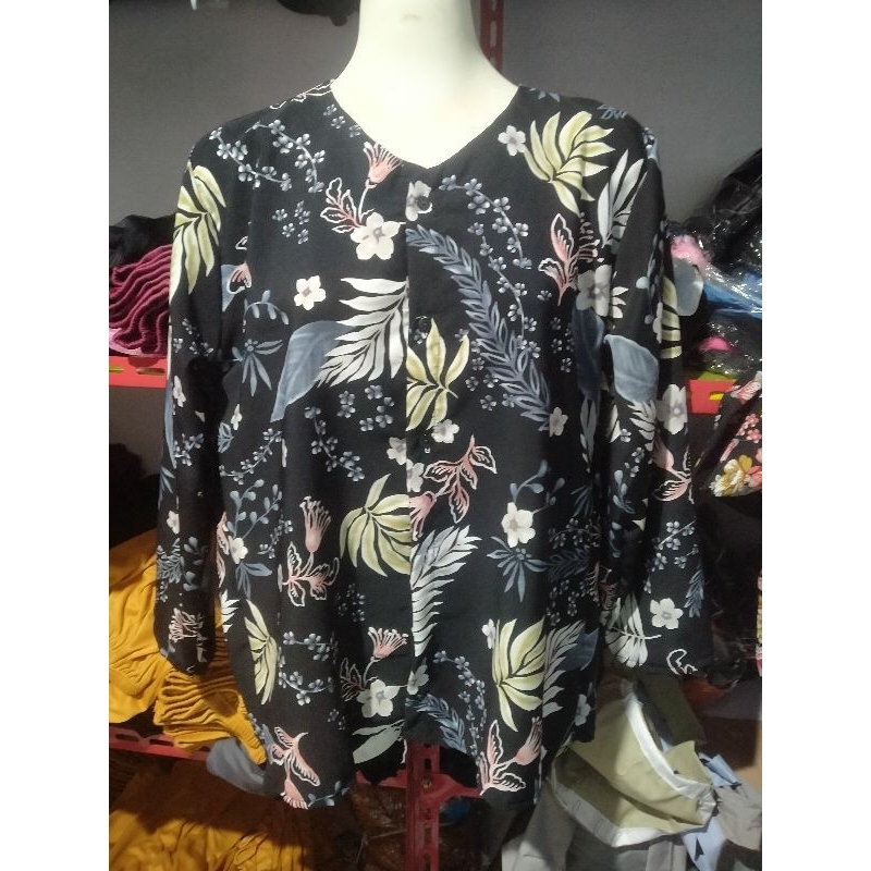 atasan blouse ibu ibu