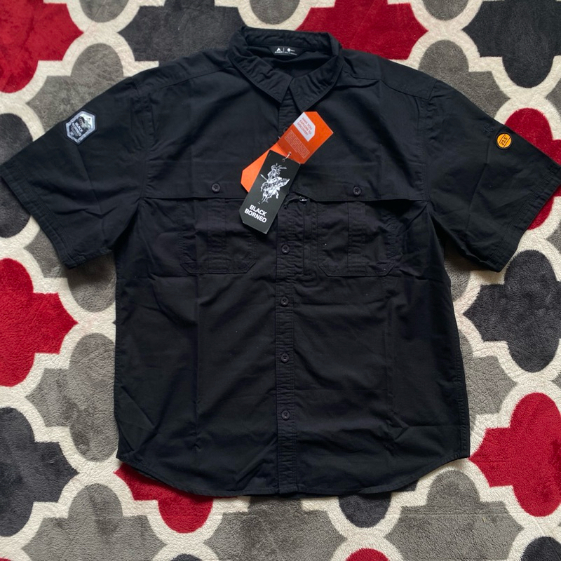 Kemeja Outdoor Favorit -  Black Borneo Kalamantara SS