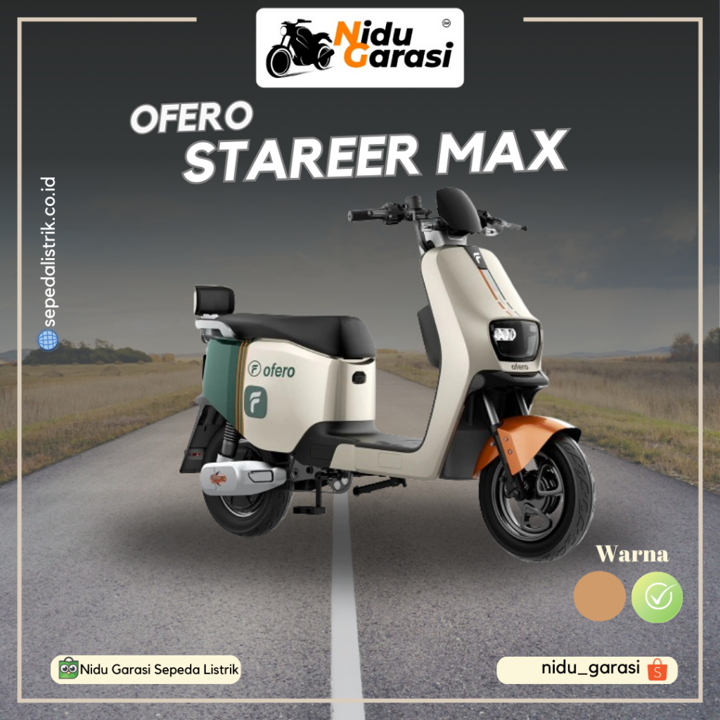 SEPEDA LISTRIK OFERO STAREER MAX