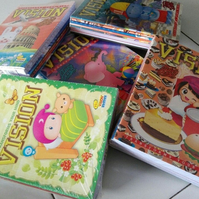 

[10PCS] BUKU TULIS VISION ISI 38 LEMBAR / BUKU TULIS MURAH BERKUALITAS / BUKU CEWEK COWOK