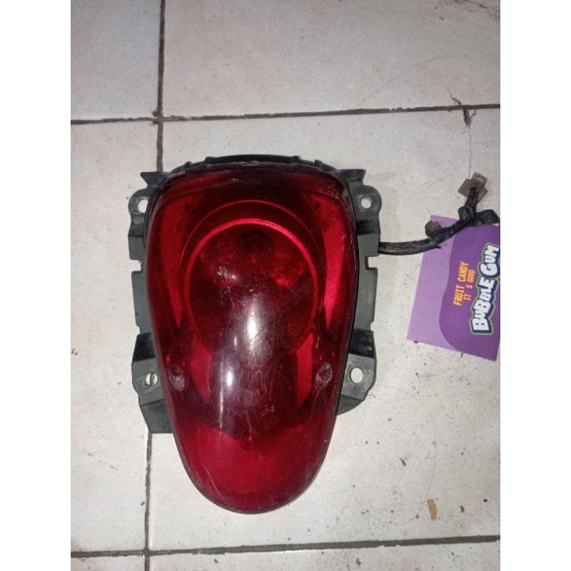 stoplamp scoopy karbu original