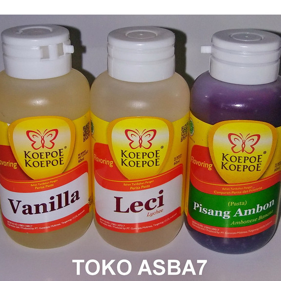 

KOEPOE LECI 60ML - KOEPOE VANILA 60ML - KOEPOE PISANG AMBON 60ML