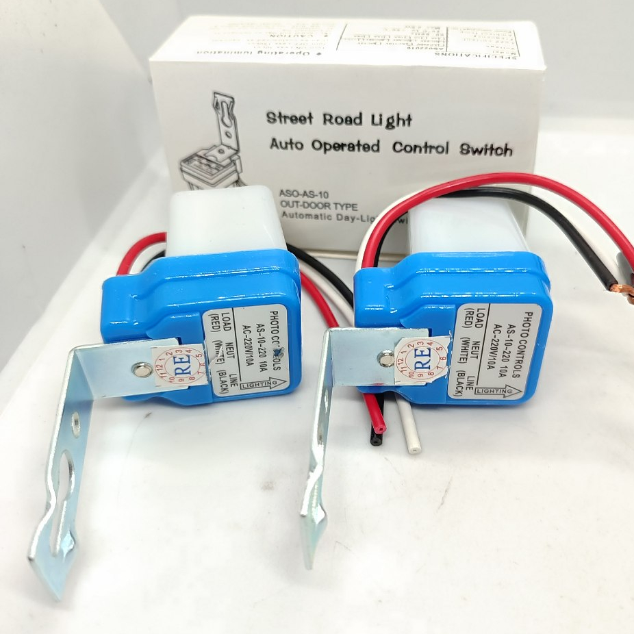 Photocell Fotosel Sensor Cahaya Lampu LED Saklar Otomatis Siang Malam