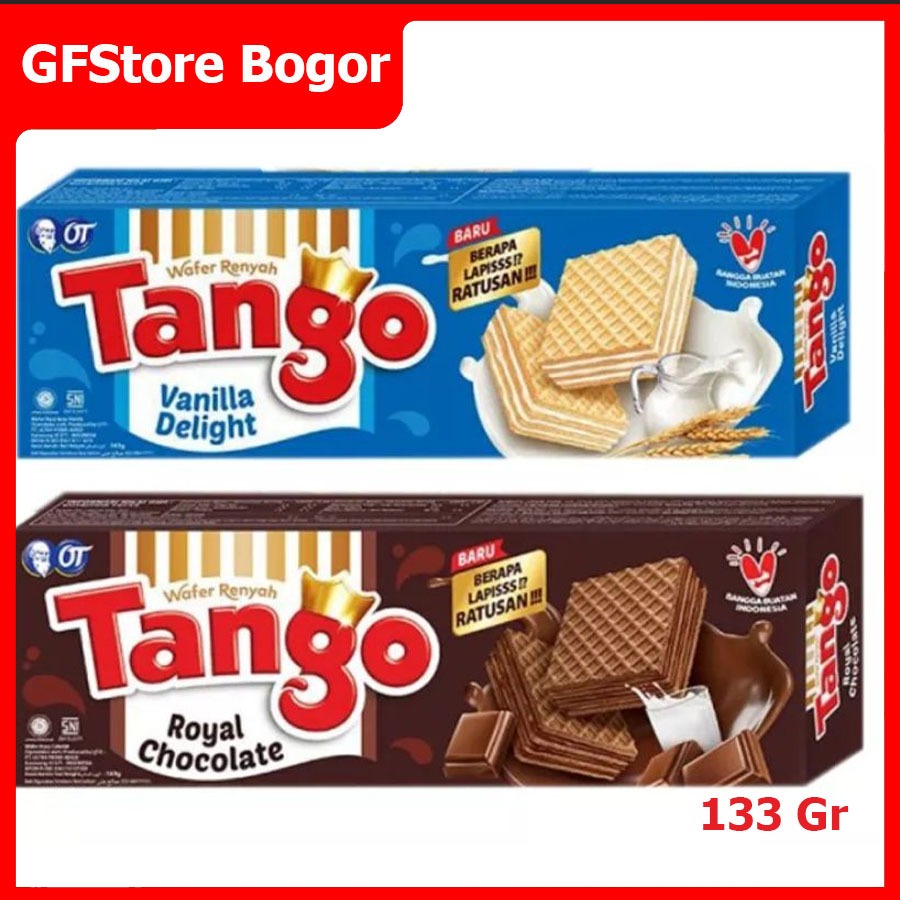 

Wafer Tango 133 gr / WAFER TANGO TANGGO VANILLA 133 GR / WAFER TANGO TANGGO 133 GR