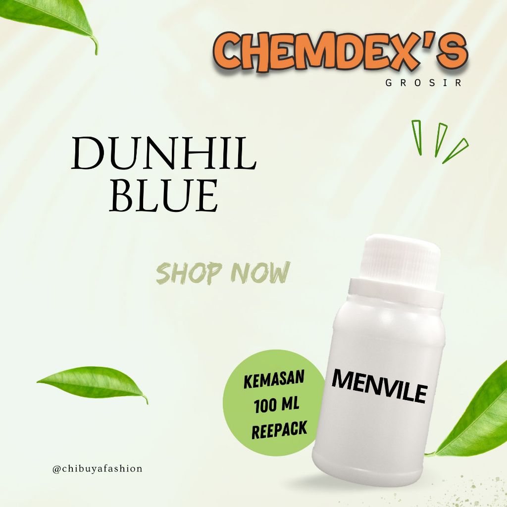 Bibit Parfum Murni DUNHILL BLUE // MANVILE // 100ML || dunhill desire blue || parfum dunhill blue