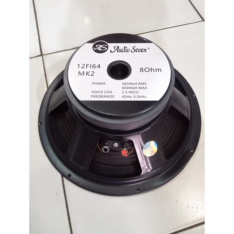 Speaker 12 inch Audio Seven 12F164 original