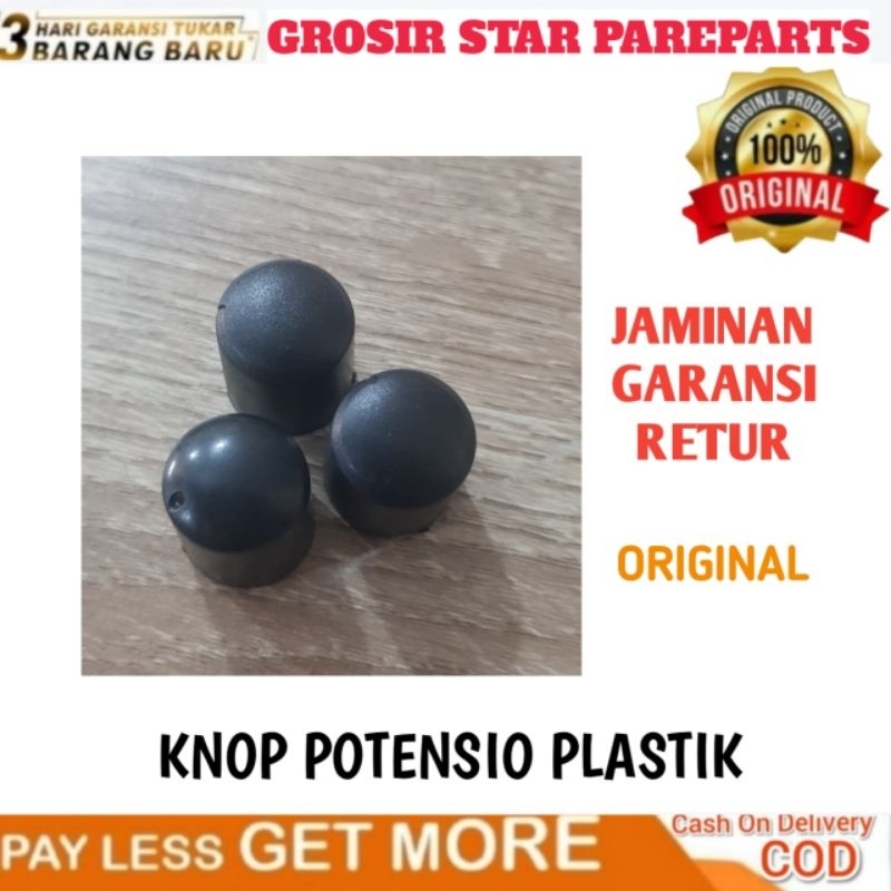 Knop Potensio Plastik Original