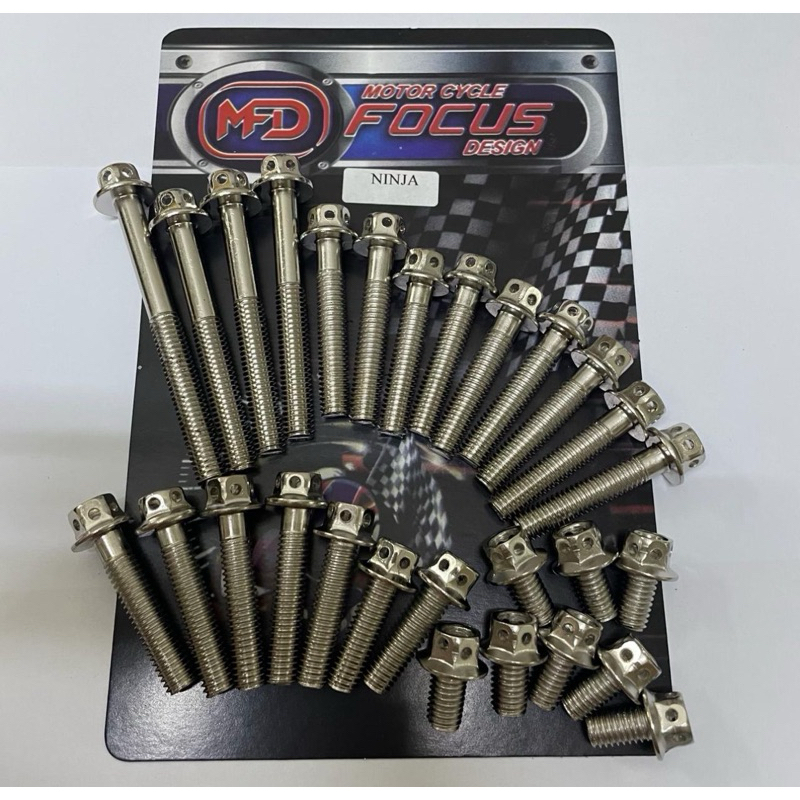 Baut Probolt CVT Anti Karat Probolt Ninja R Baut Blok Mesin Ninja R