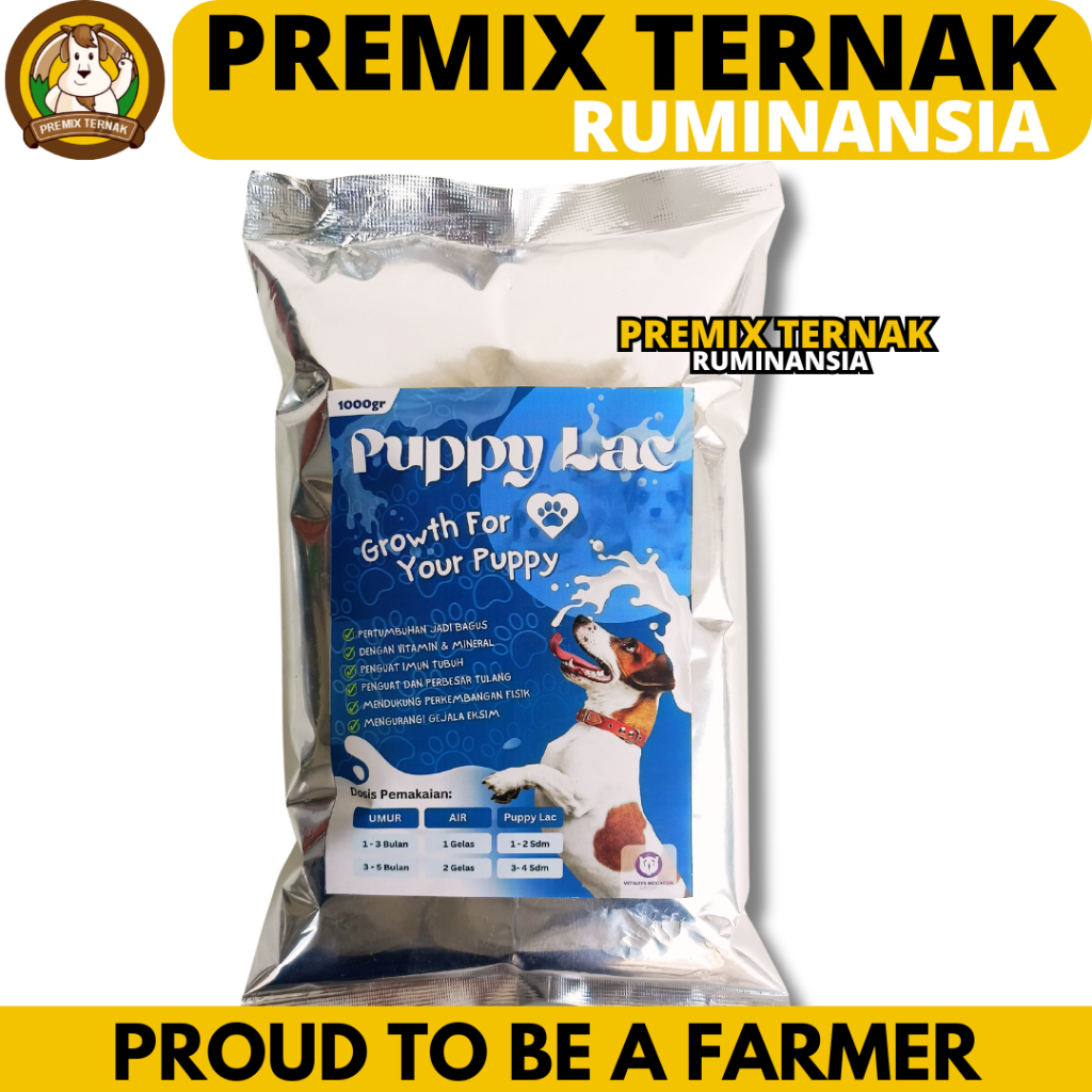 SUSU ANJING PUPPY LAC 1 KG - Puppylac Susu Anjing Berkualitas