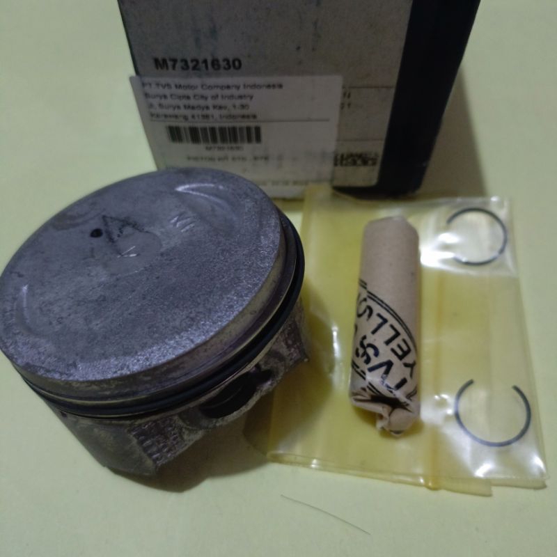 PISTON KIT SEHER STANDARD TVS APACHE RTR 160 CC ORIGINAL TVS