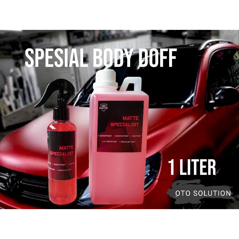 Pengkilap body Mobil dan Motor /Khusus Body Doff 1 Liter Mobil dan Motor