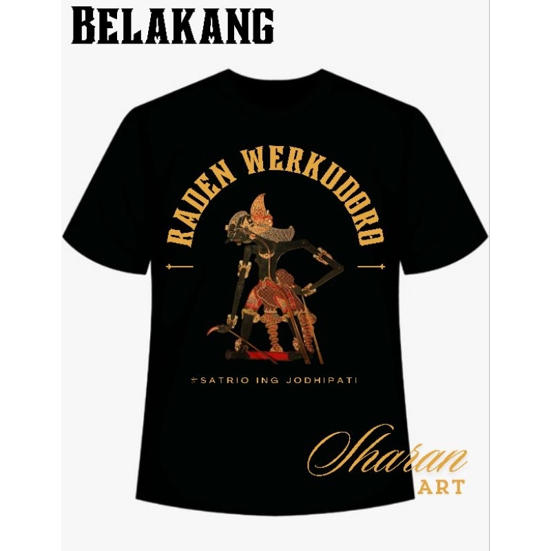 kaos wayang werkudoro